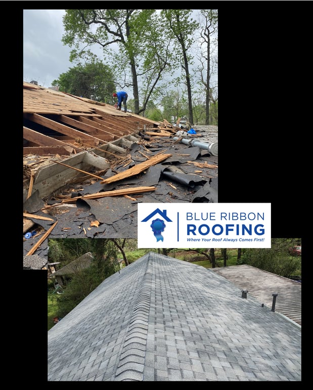 Images Blue Ribbon Roofing LLC - Jersey Village Roof Replacement