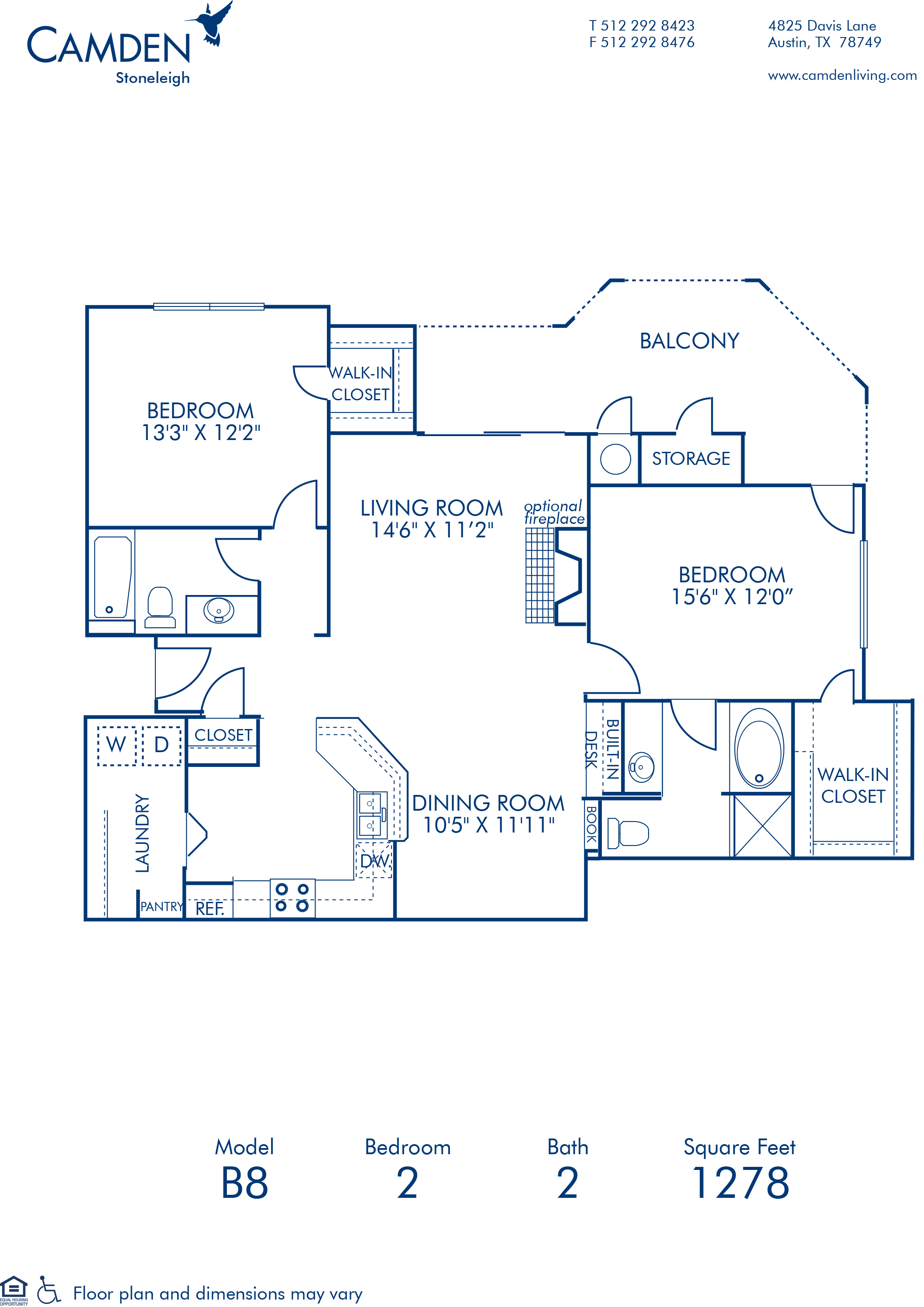 Camden Stoneleigh Apartments Photo