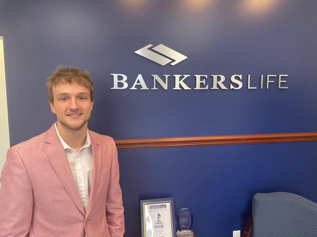 Images Connor Lusk, Bankers Life Agent