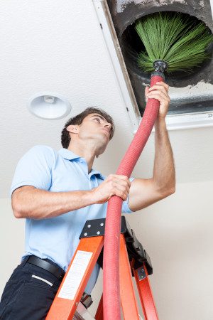Removing buildup from your ducts can allow air to flow more efficiently.