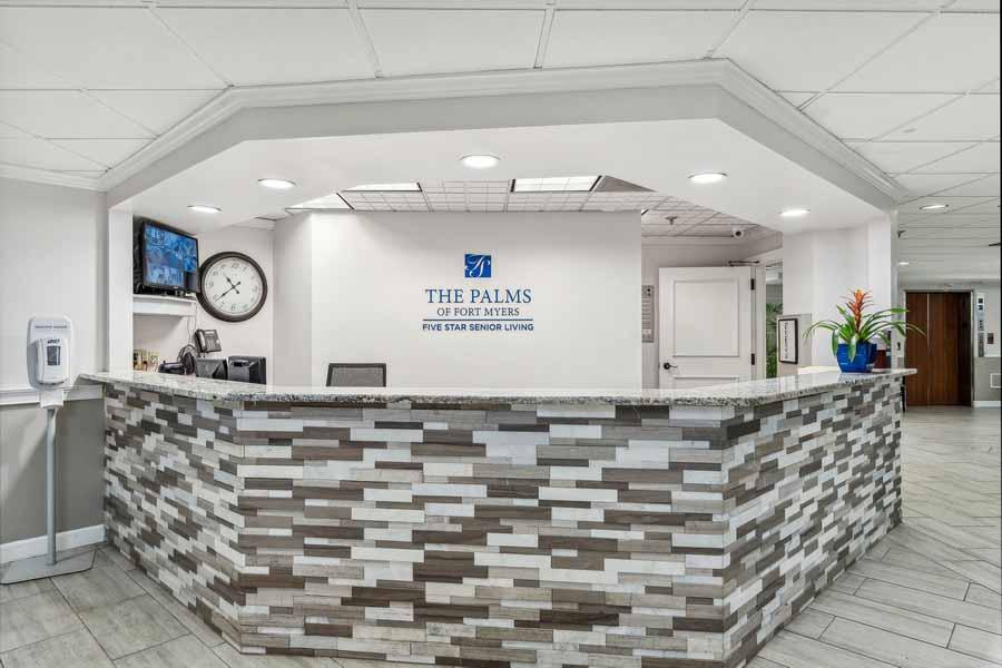 The Palms of Fort Myers concierge desk