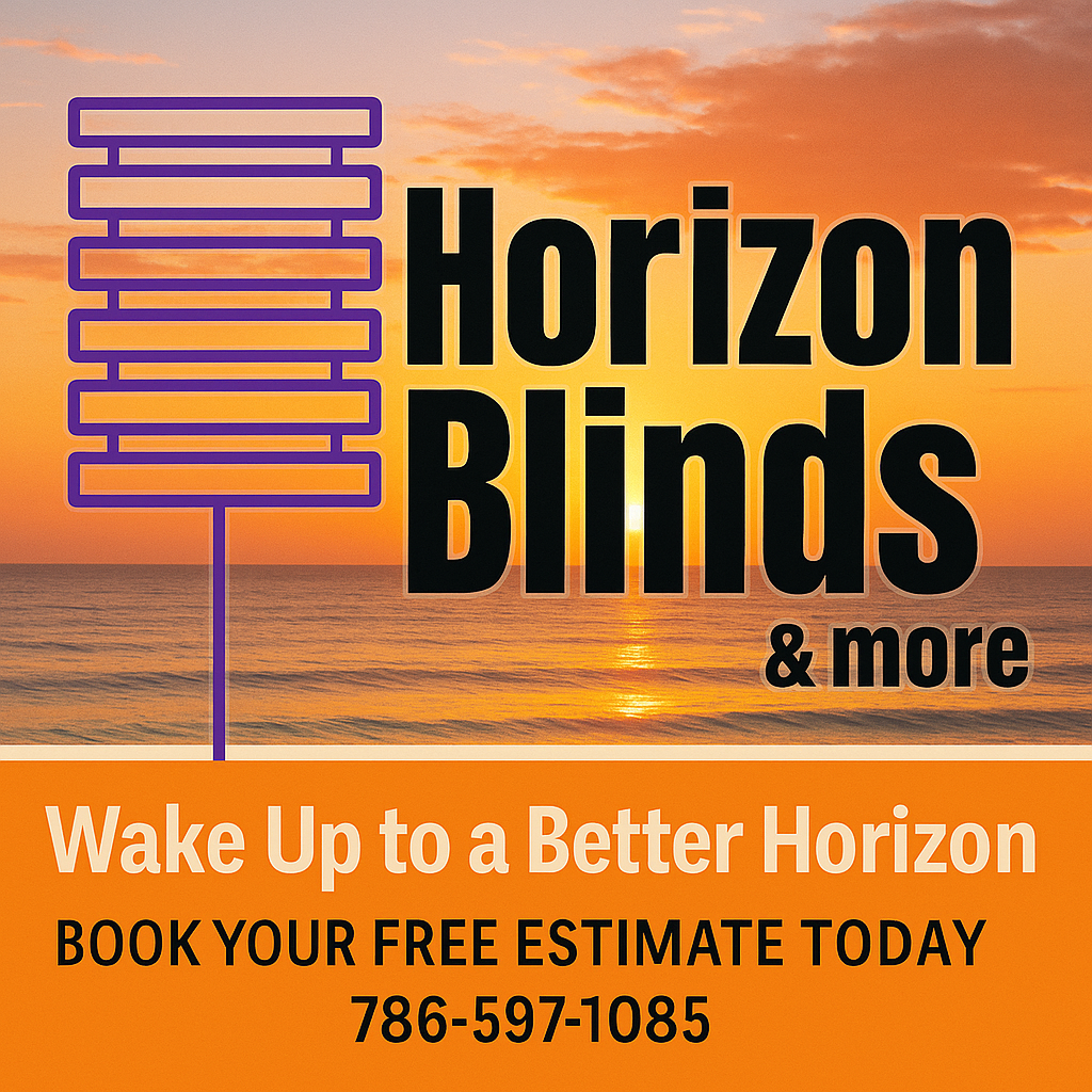 Blinds 
Indoor and Outdoor 
Call us to schedule your FREE estimate at (786) 597-1085. 