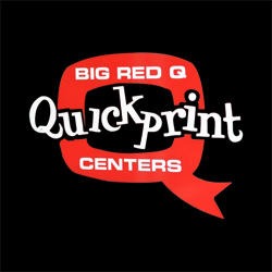 Big Red Q Quickprint Logo