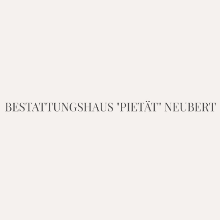 Bestattungshaus "Pietät" Neubert Logo