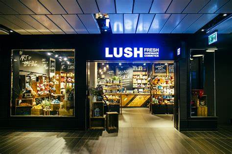 Foto's LUSH Cosmetics Amsterdam Centraal Station
