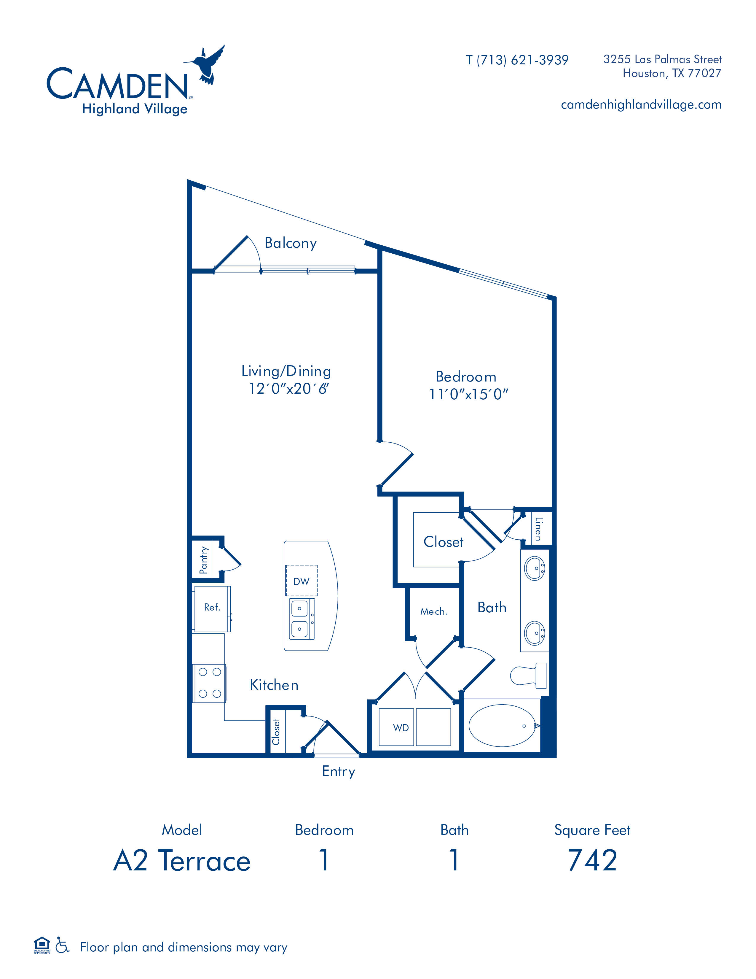 Camden Highland Village Apartments and Townhomes Photo