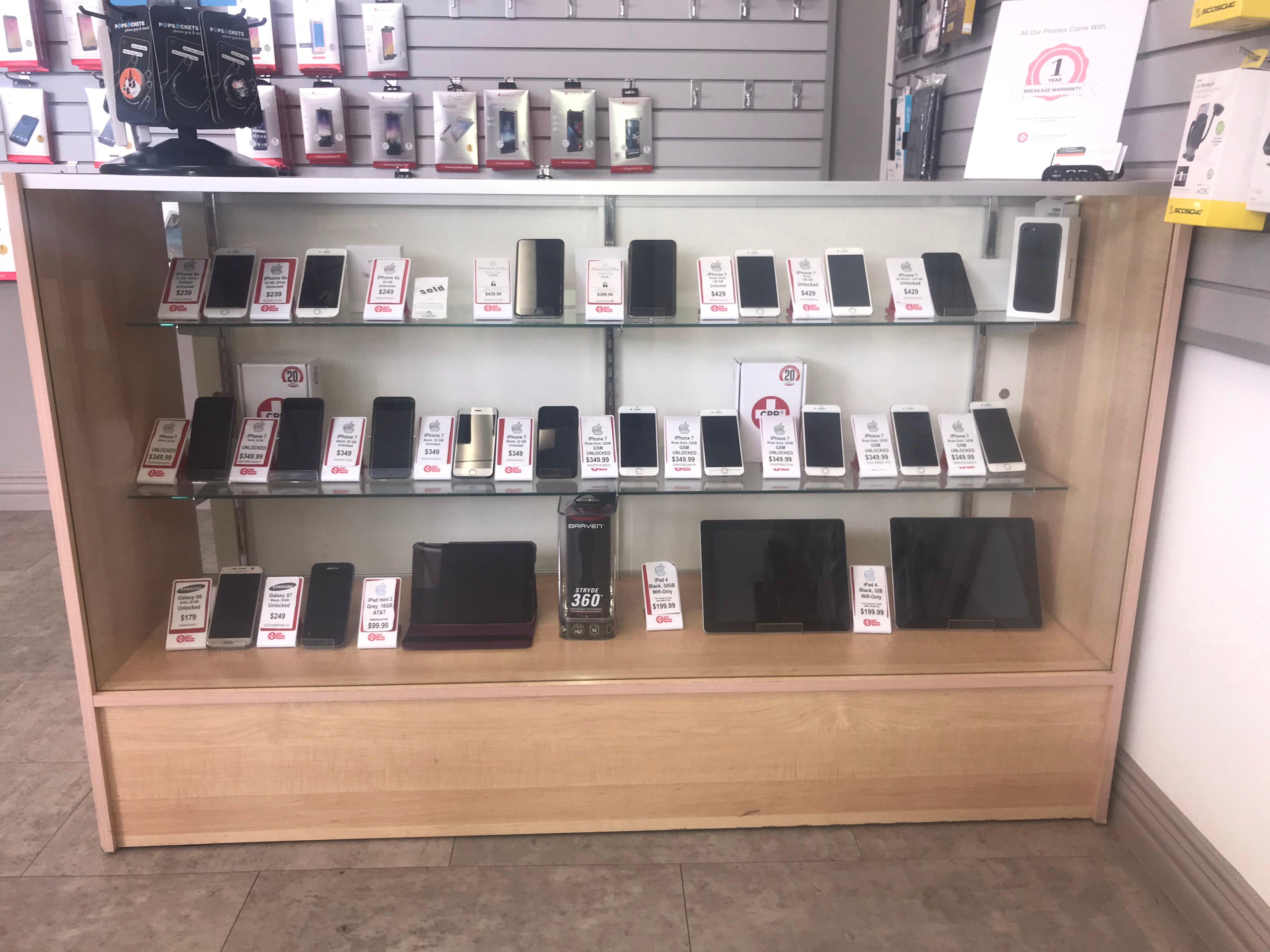 Image of Used Cell Phones For Sale at CPR Preston Park TX