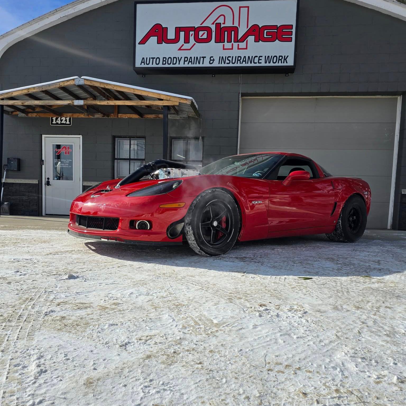 Twin Turbo Z06 work - Side view