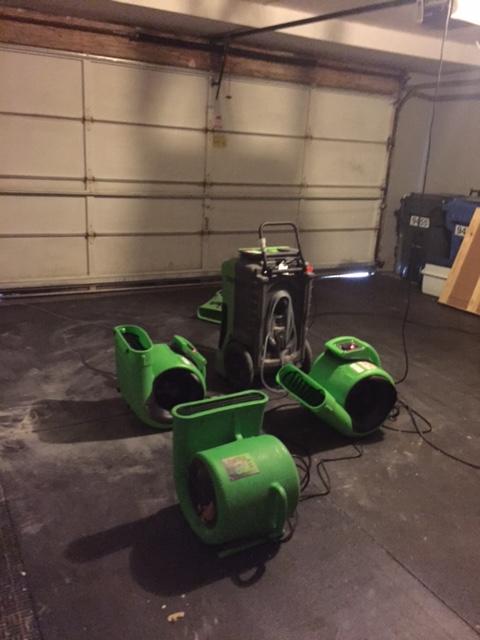 Got the SERVPRO equipment up and running!