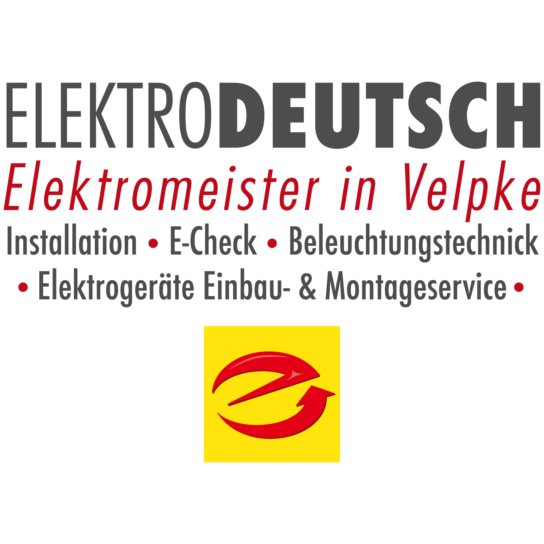 Elektro Deutsch GmbH & Co. KG in Velpke - Logo