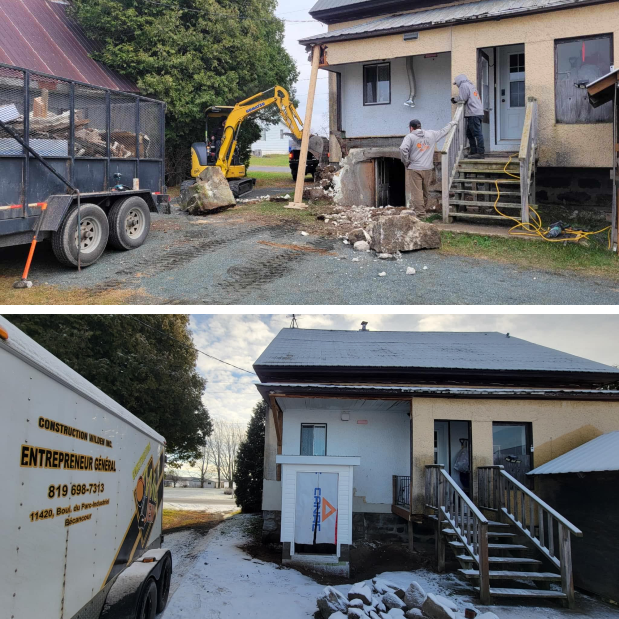 Images Construction Wilden - Entrepreneur Général Bécancour