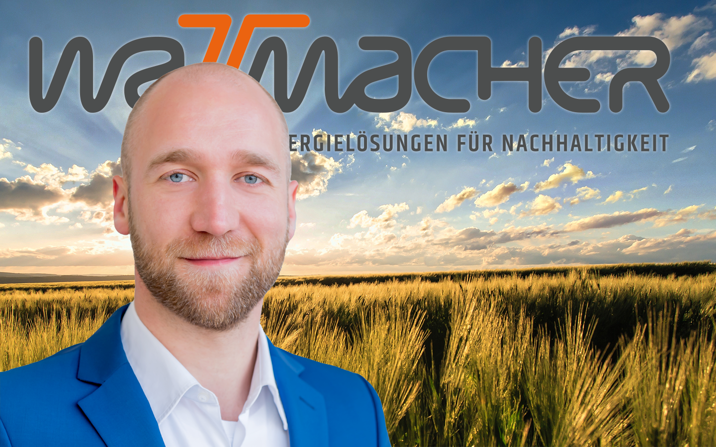 Florian Barciaga, Projektmananger der Firma Wattmacher GmbH als selbst. Repräsentanz