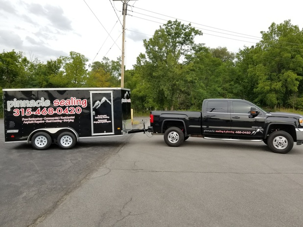 Images Pinnacle Sealing and Plowing Inc