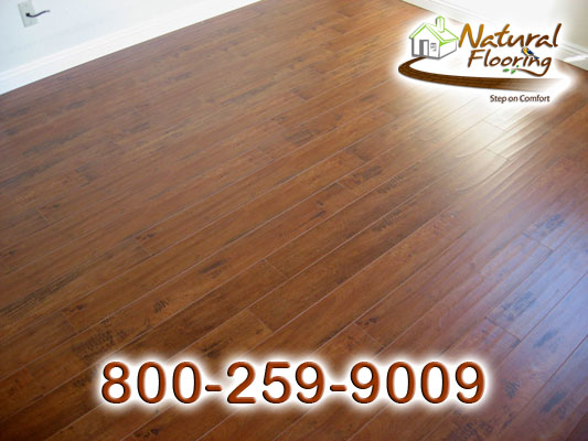 Rustic Maple Distressed Laminate Floor
