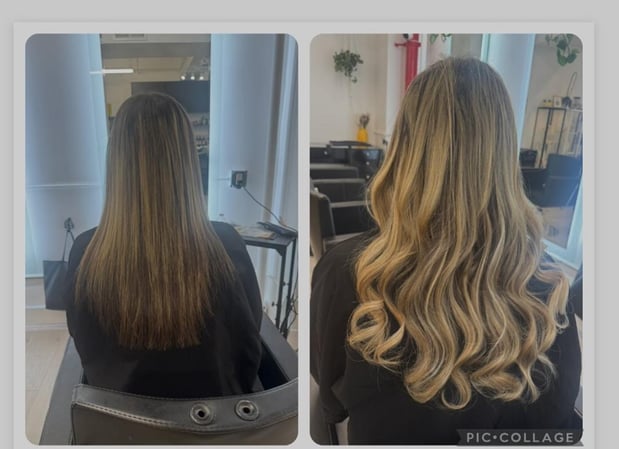 Images ShineTress Hair Extensions NYC Studio