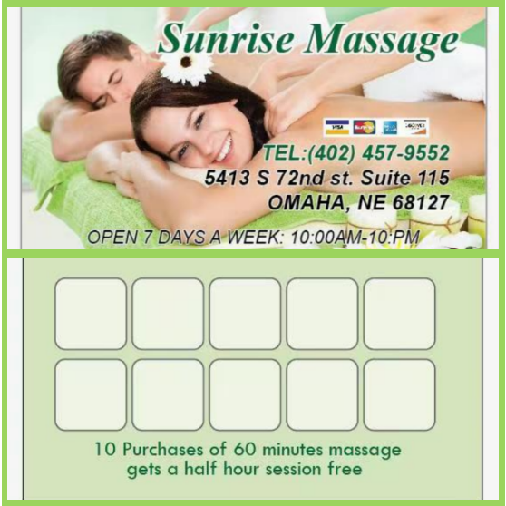 Sunrise Massage Logo
