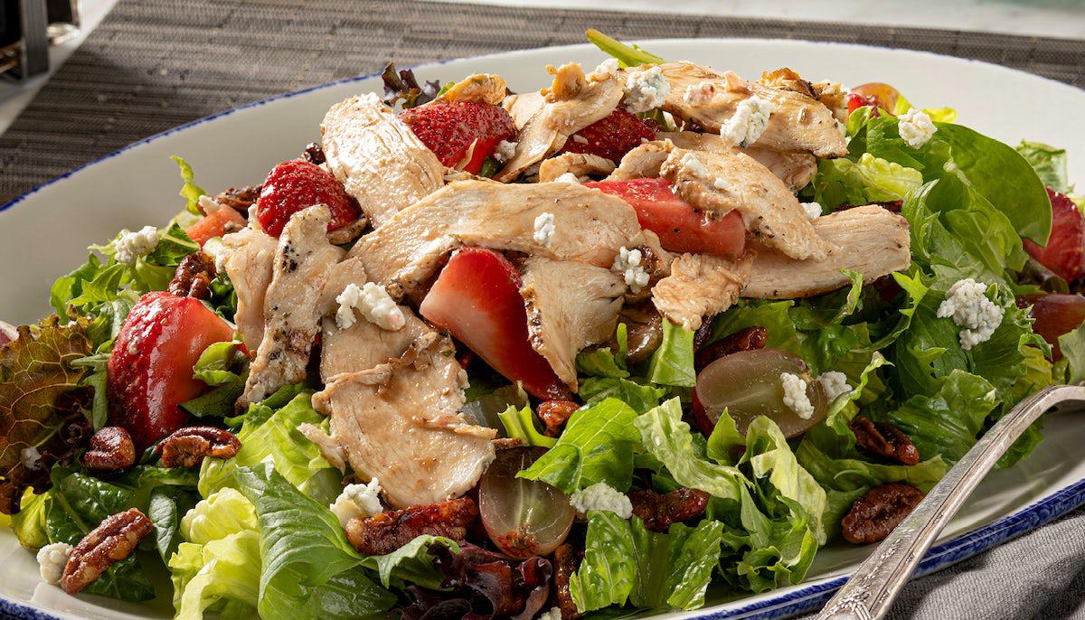 Image of Strawberry Balsamic Chicken Salad