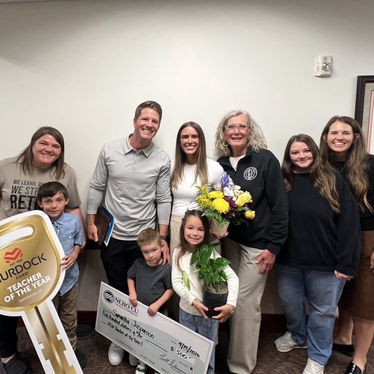 A recognition like this is even more meaningful when the people who show up to celebrate it do so. We are proud to see Samantha Jasperson surrounded by family and support on this special day.