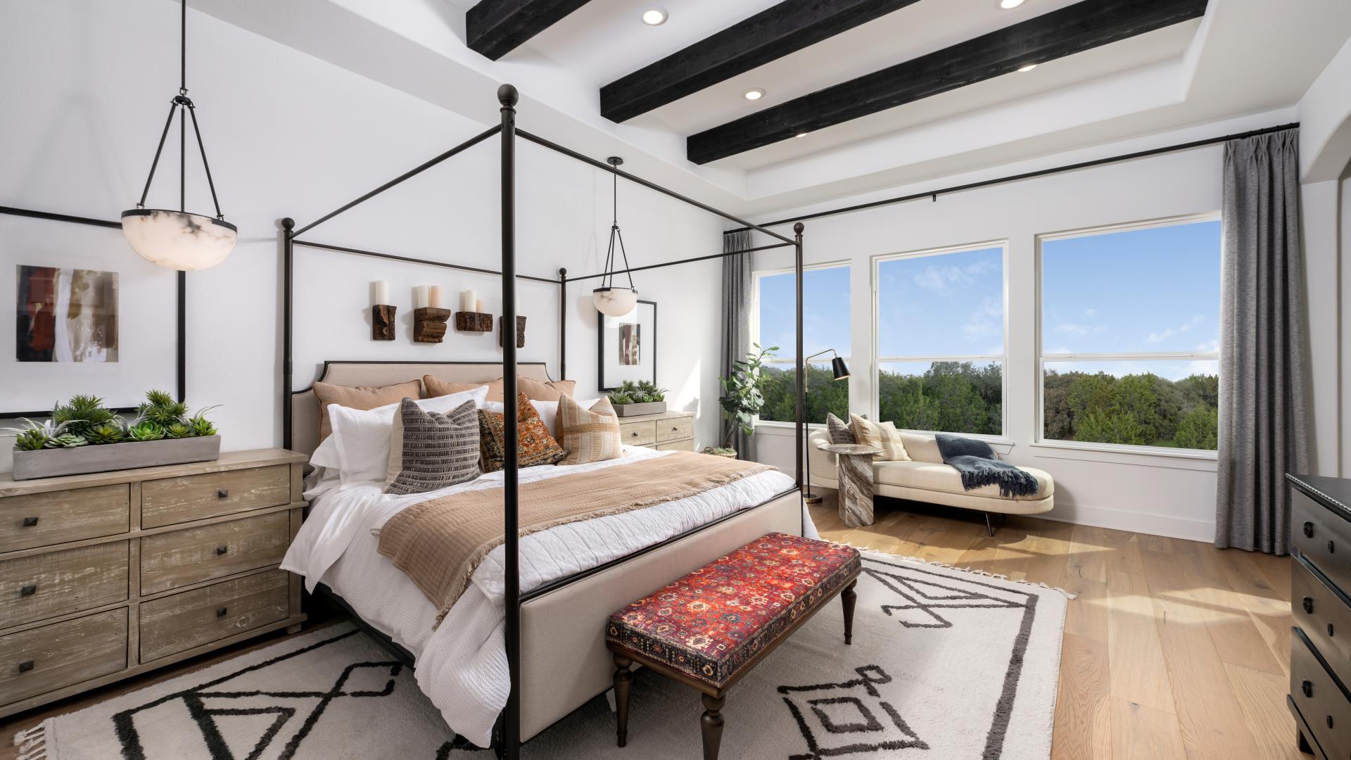 Private primary bedroom retreats