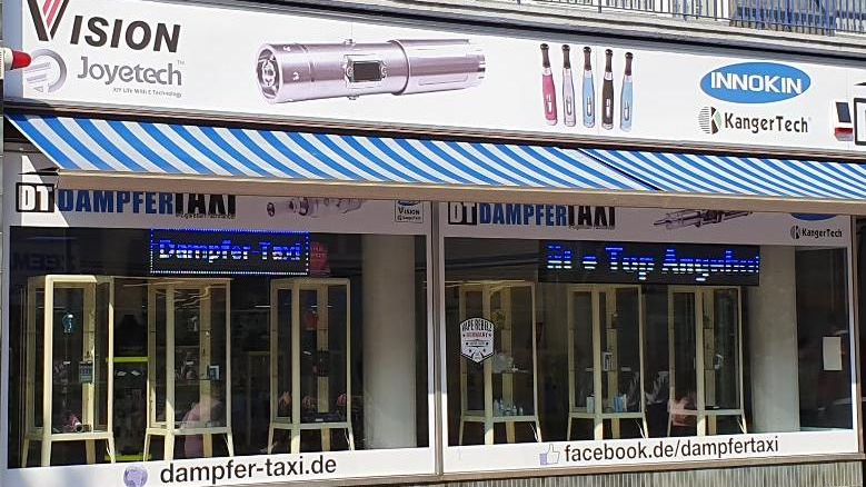 Bilder Dampfer-Taxi E-Zigaretten Shop