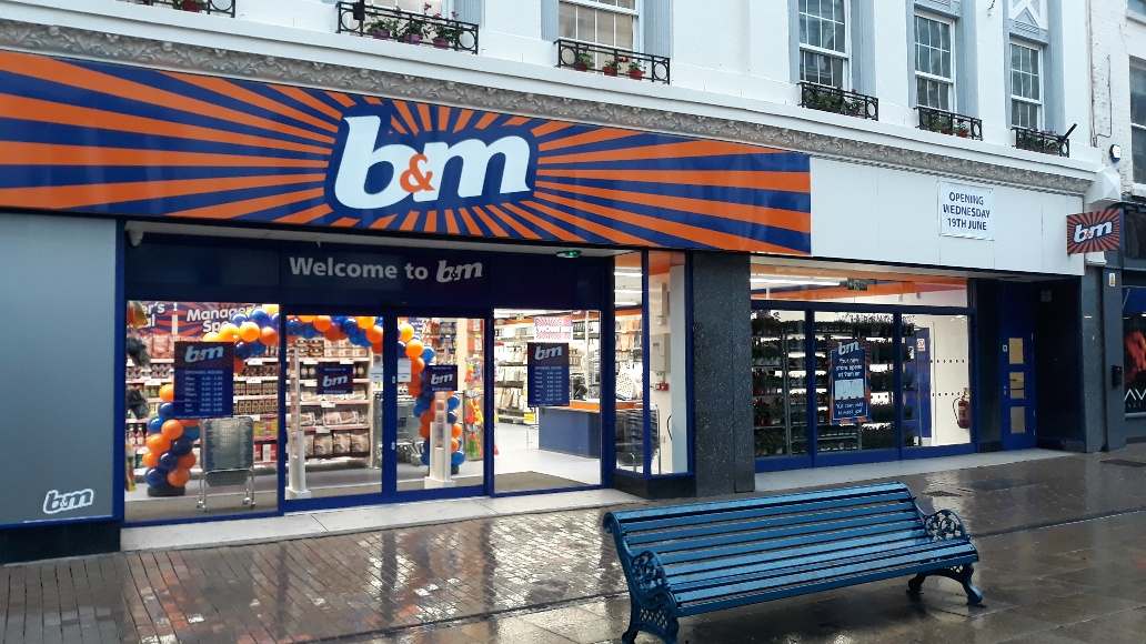 B&M's newest store opened its doors on Wednesday (19th June 2019) in Dover. The B&M Store is located in the heart of the town on Biggin Street.