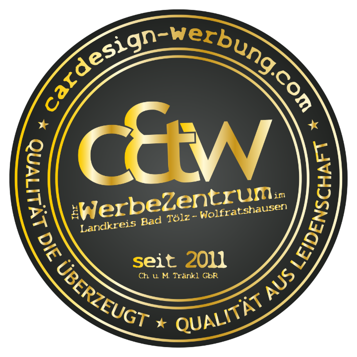 c&w - cardesign&werbung in Geretsried - Logo