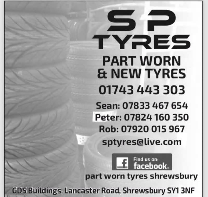 SP Tyres in Shrewsbury, Shropshire SY1 SP Tyres, GDS Buildings Lancaster Rd