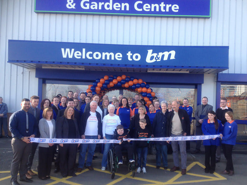 The official ribbon cutting for our Ashington store.
