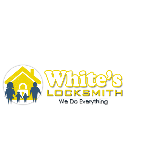 White's Locksmith Logo