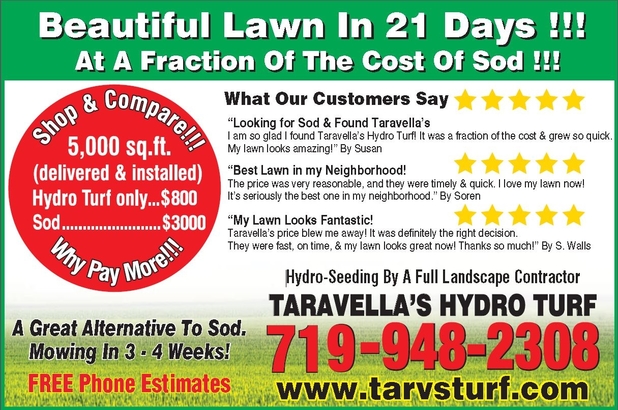 Images Hydroseeding and Sod by Taravella's Hydro Turf