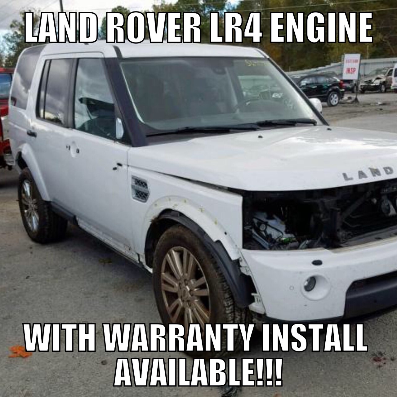 Lr4 100% remanufactured and reinforced engine