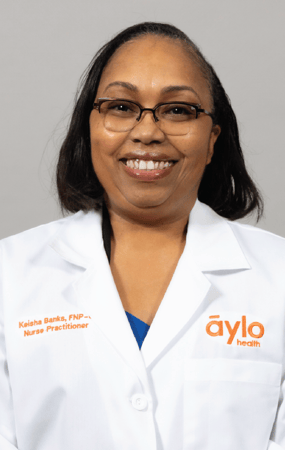 Images Keisha R. Banks, FNP-C