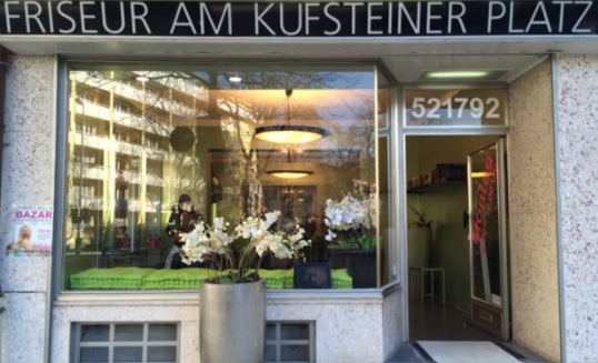 Das Geschäft von vorne - Friseur am Kufsteiner Platz