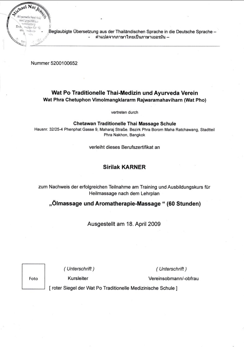 Bild 6 von Sirilak Karner Sawasdee Thai Massage