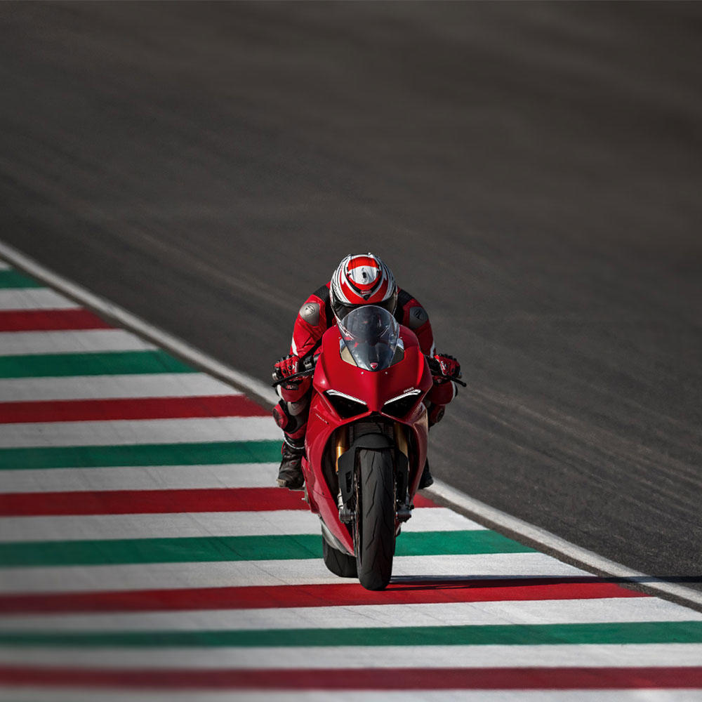 Ducati motorcycles are one of the several brands Moon Motorsports features. The Panigale V4 model is the perfect sport racing bike. Contact us today to learn more!
