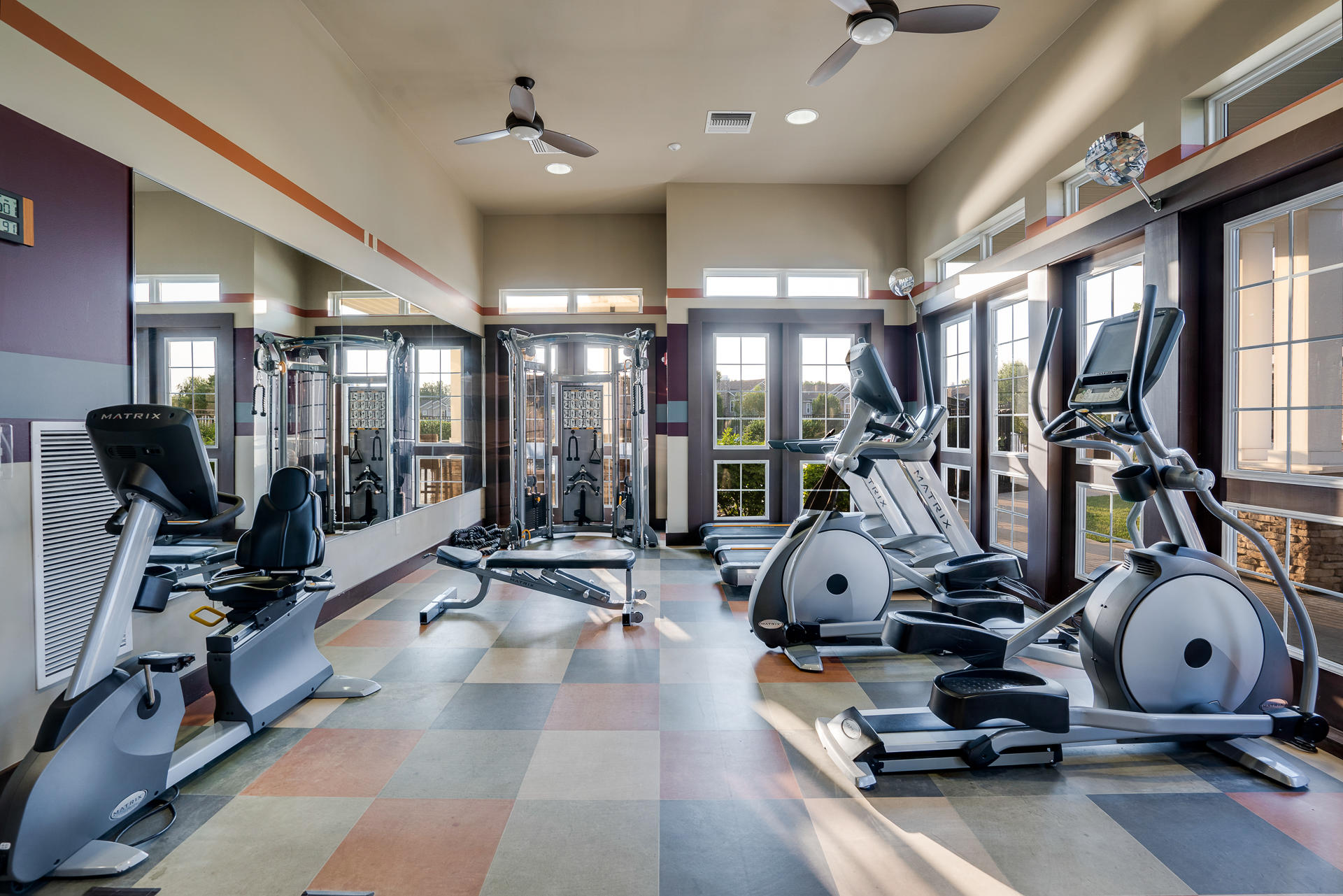 Fully-Equipped Fitness Center