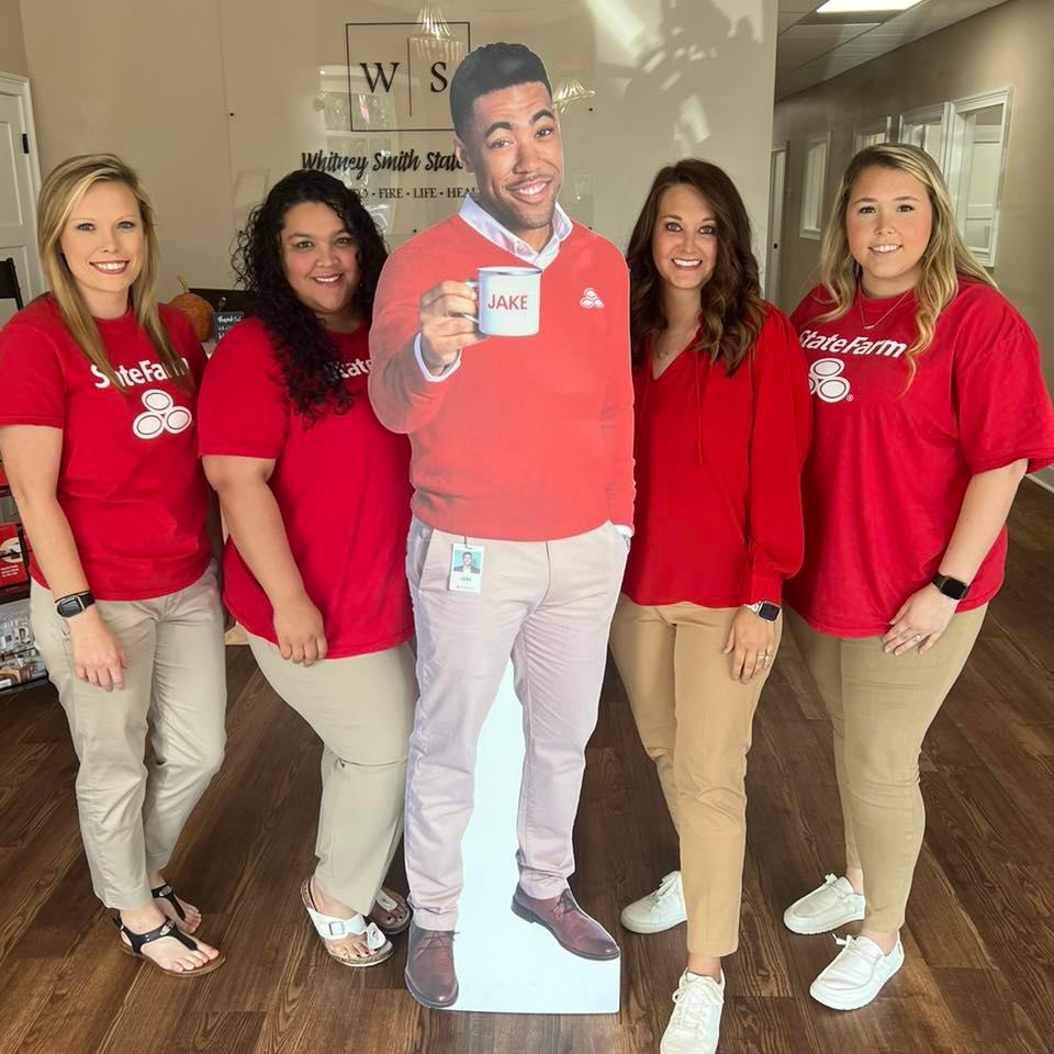 Whitney Smith State Farm insurance agent and team with Jake