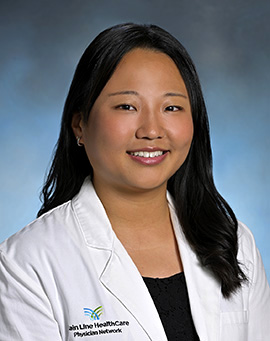 Headshot of Yong Mi (Kelly) Shin, DO, BA