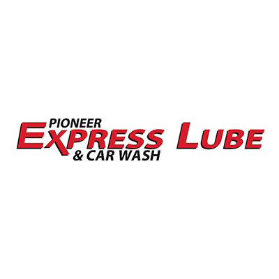 Pioneer Express Lube & Car Wash Logo