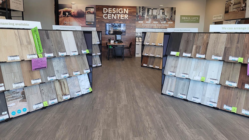 Interior of LL Flooring  1448 - Rapid City | Front View