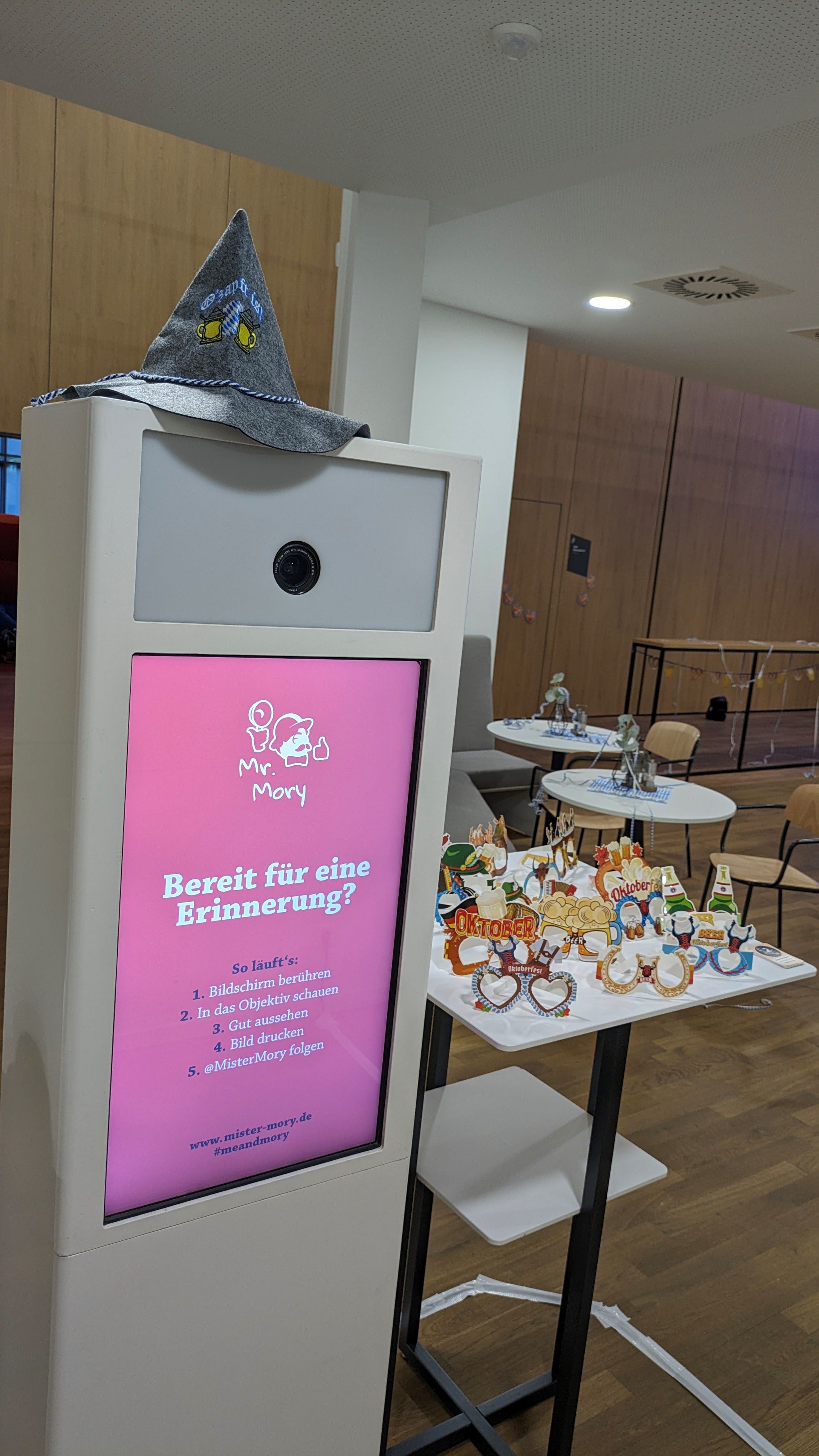 Mister Mory - Fotobox Vermietung, Jan Bornemann, Kampstraße 2A in Hannover