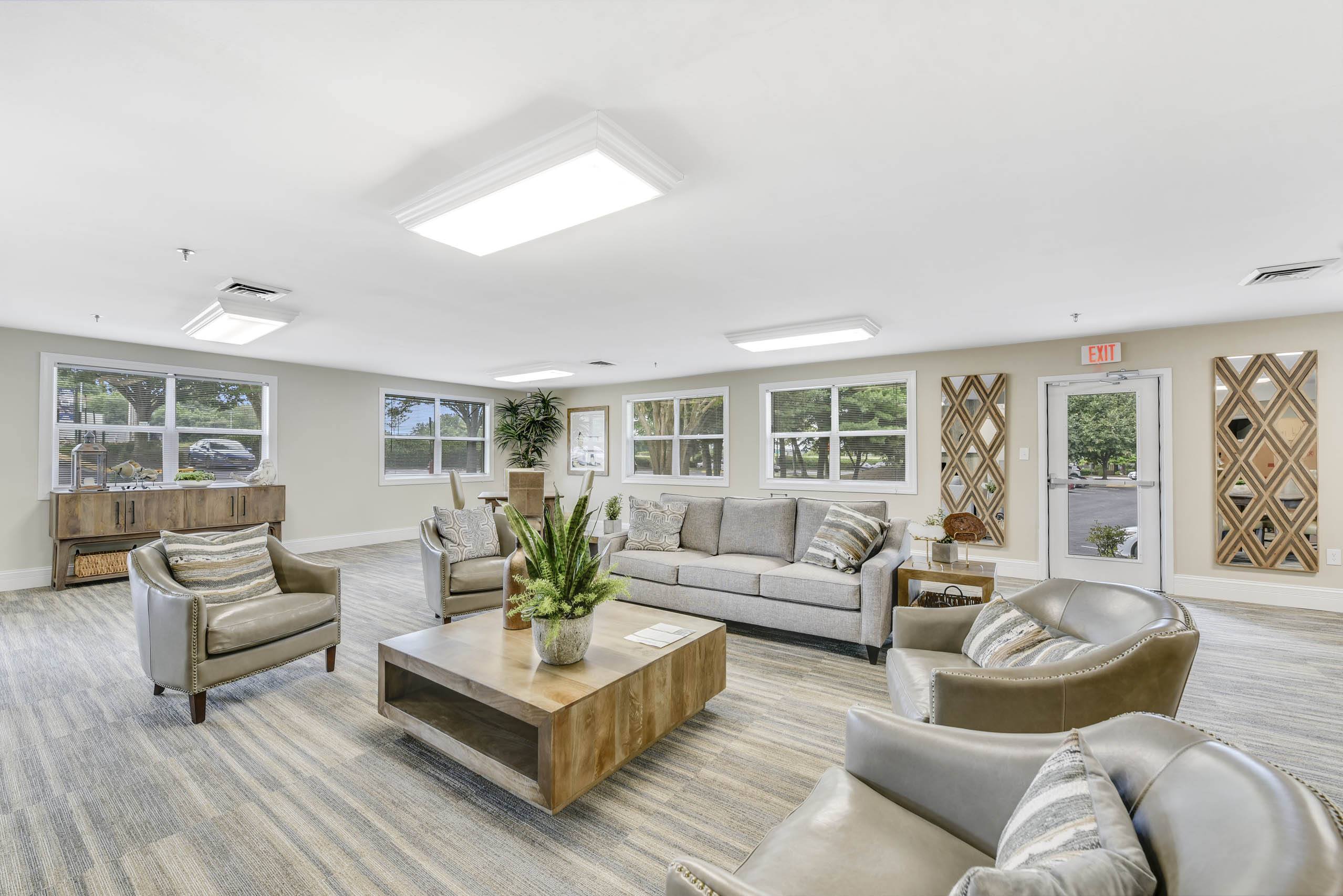 Spacious Waiting room