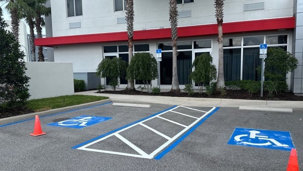 Images G-FORCE Parking Lot Striping of Jacksonville