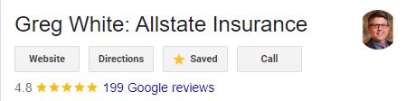 Images Greg White: Allstate Insurance