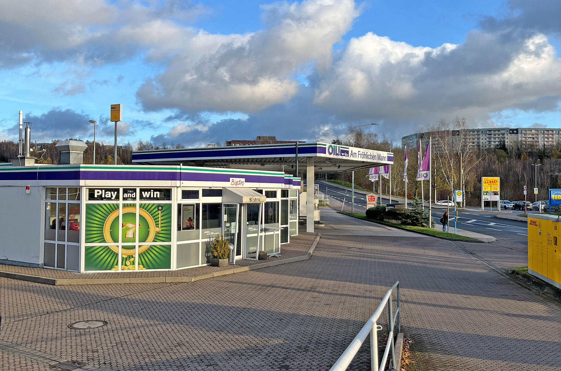 OIL! Tankstelle, Große Beerbergstraße 12 in Suhl
