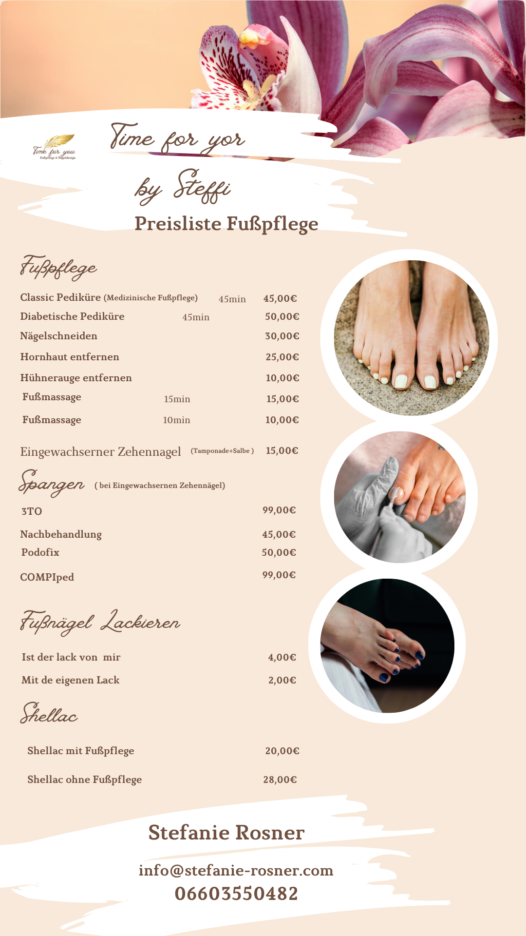 Bild 3 von Time for you by Steffi - Mobile Fußpflege und Nageldesign