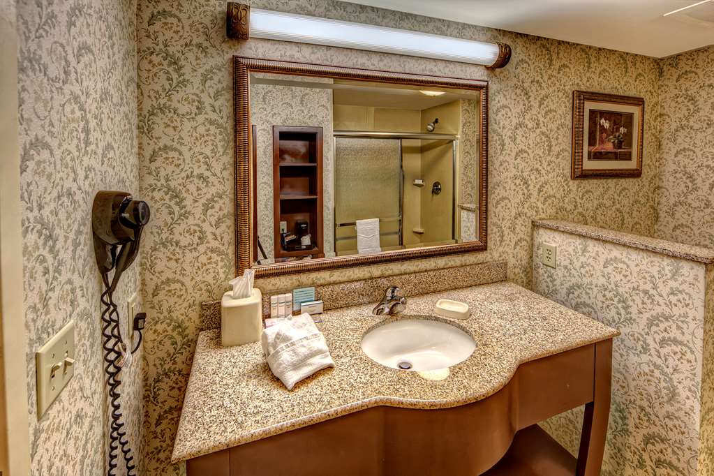 Guest room bath Hampton Inn Manning Manning (803)505-4800