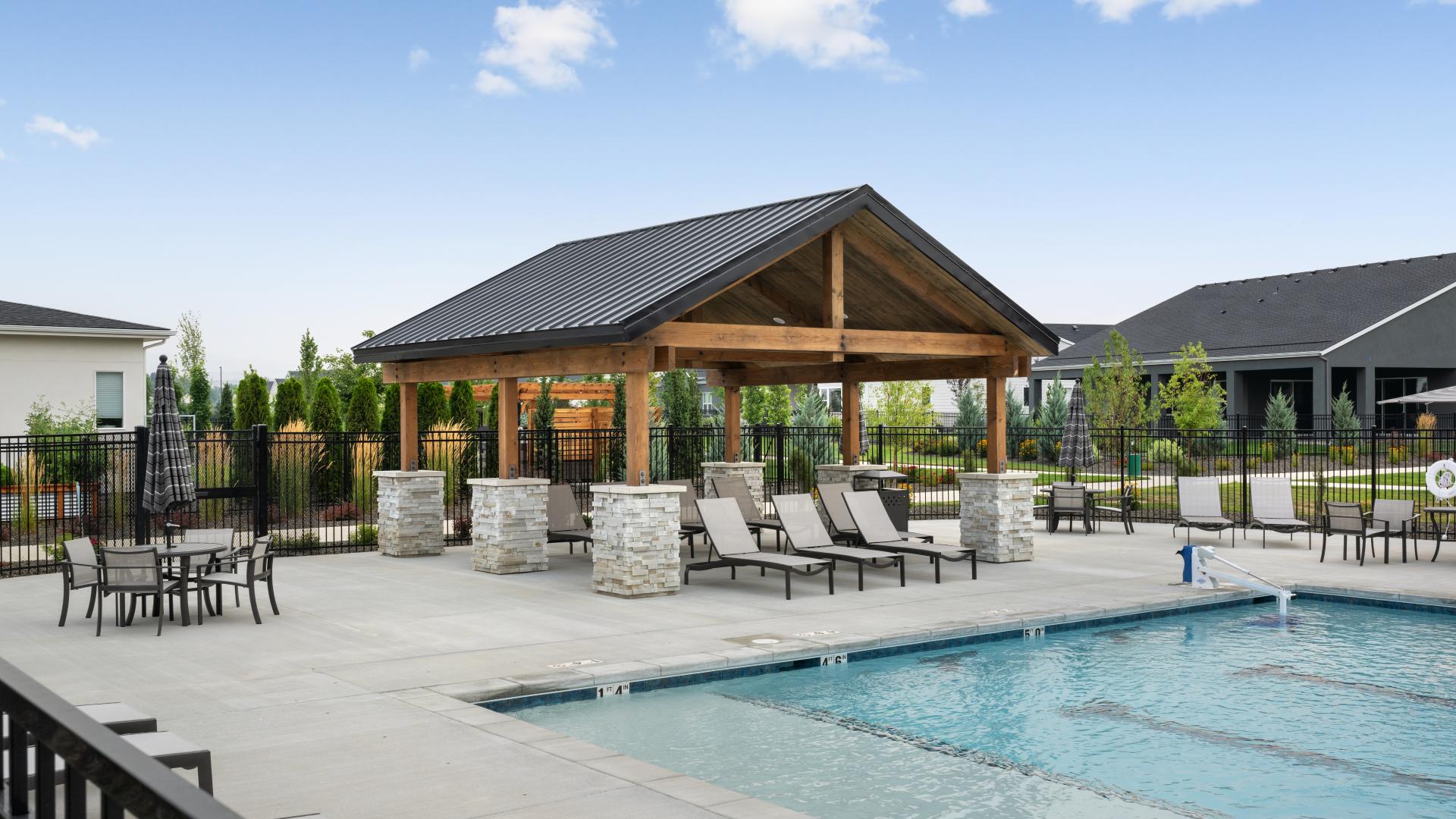 Community Pool and Clubhouse 
