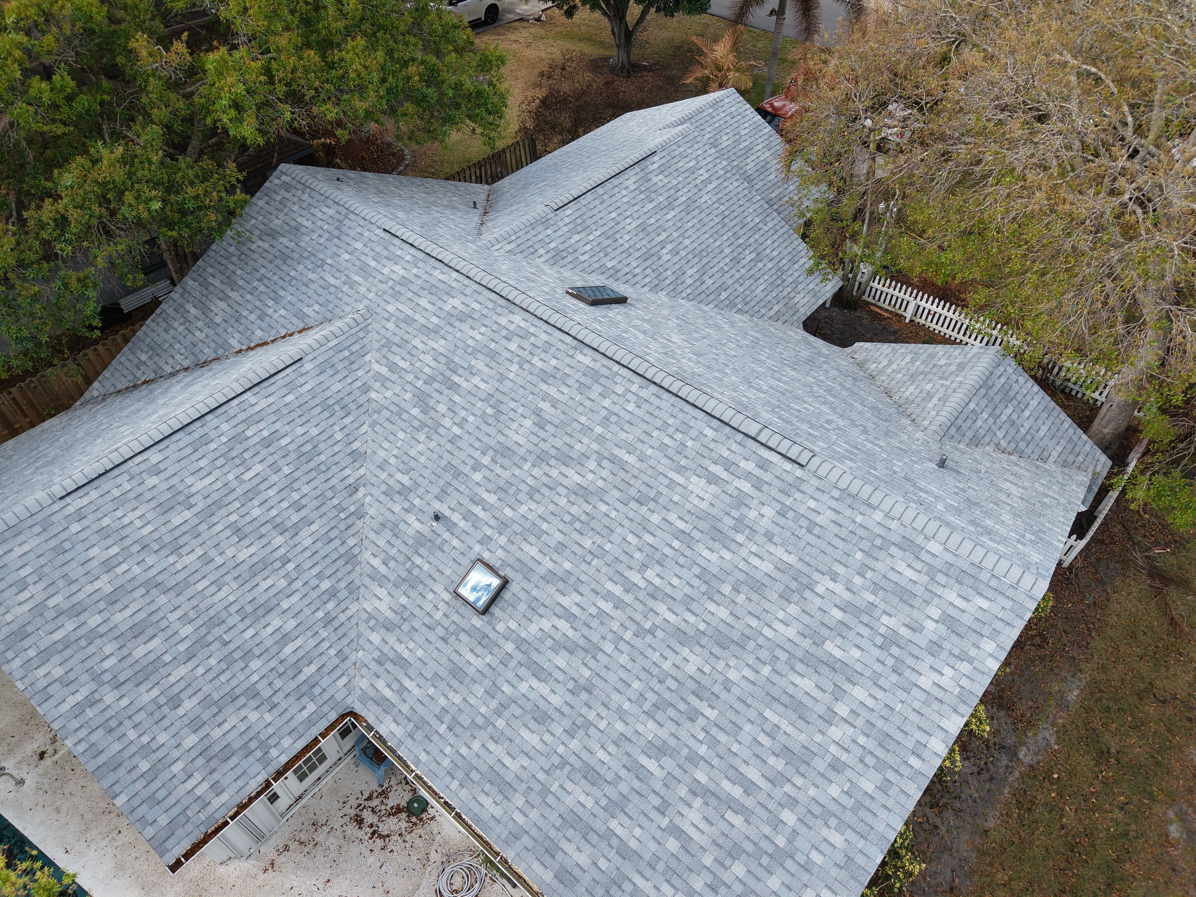 Grey Shingle Roof