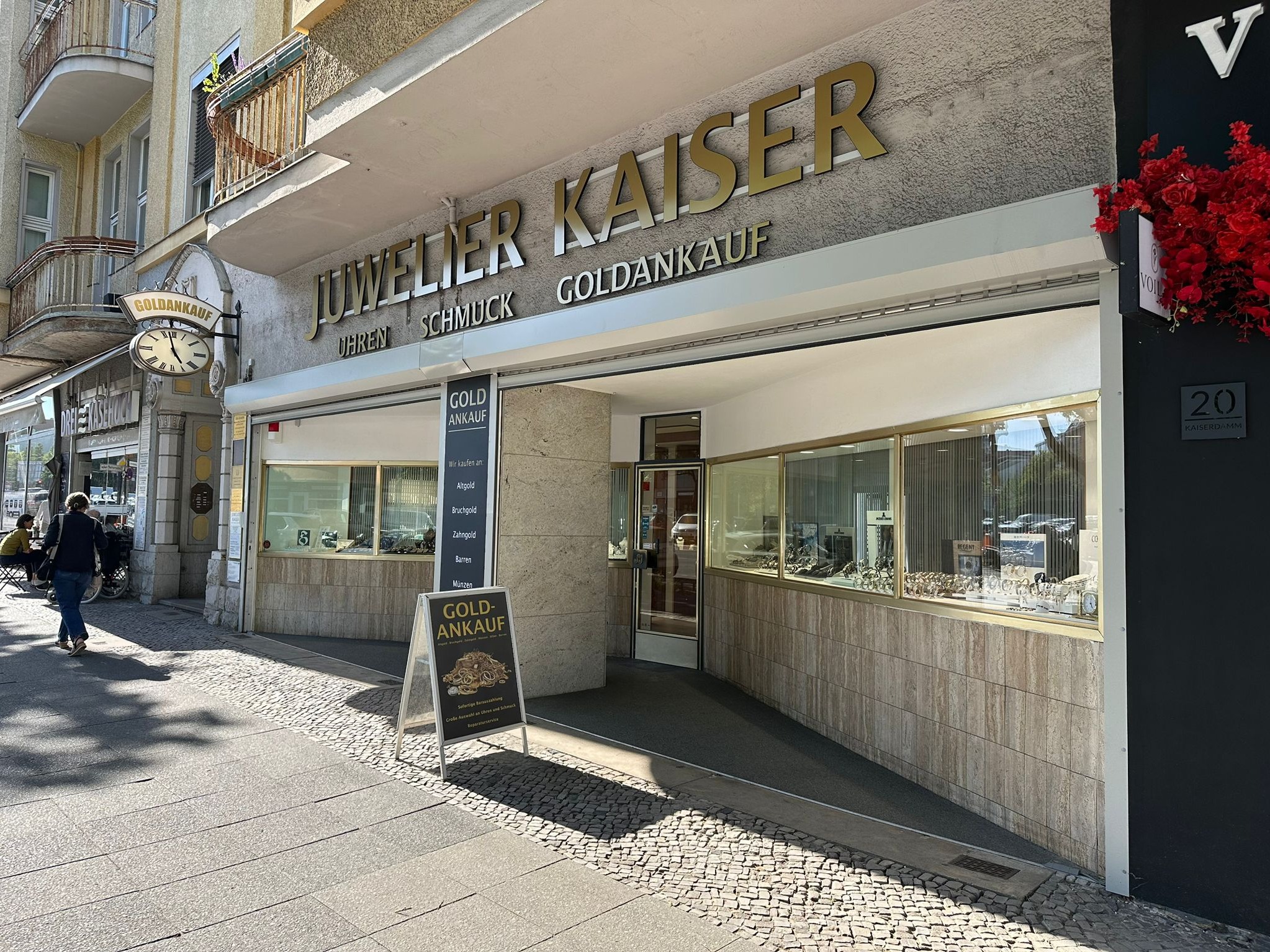 Juwelier Kaiser, Kaiserdamm 20 in Berlin